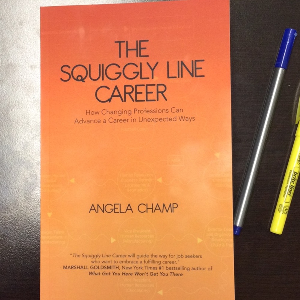 The Squiggly Line Career book autographed by the author - Picture 1 of 2